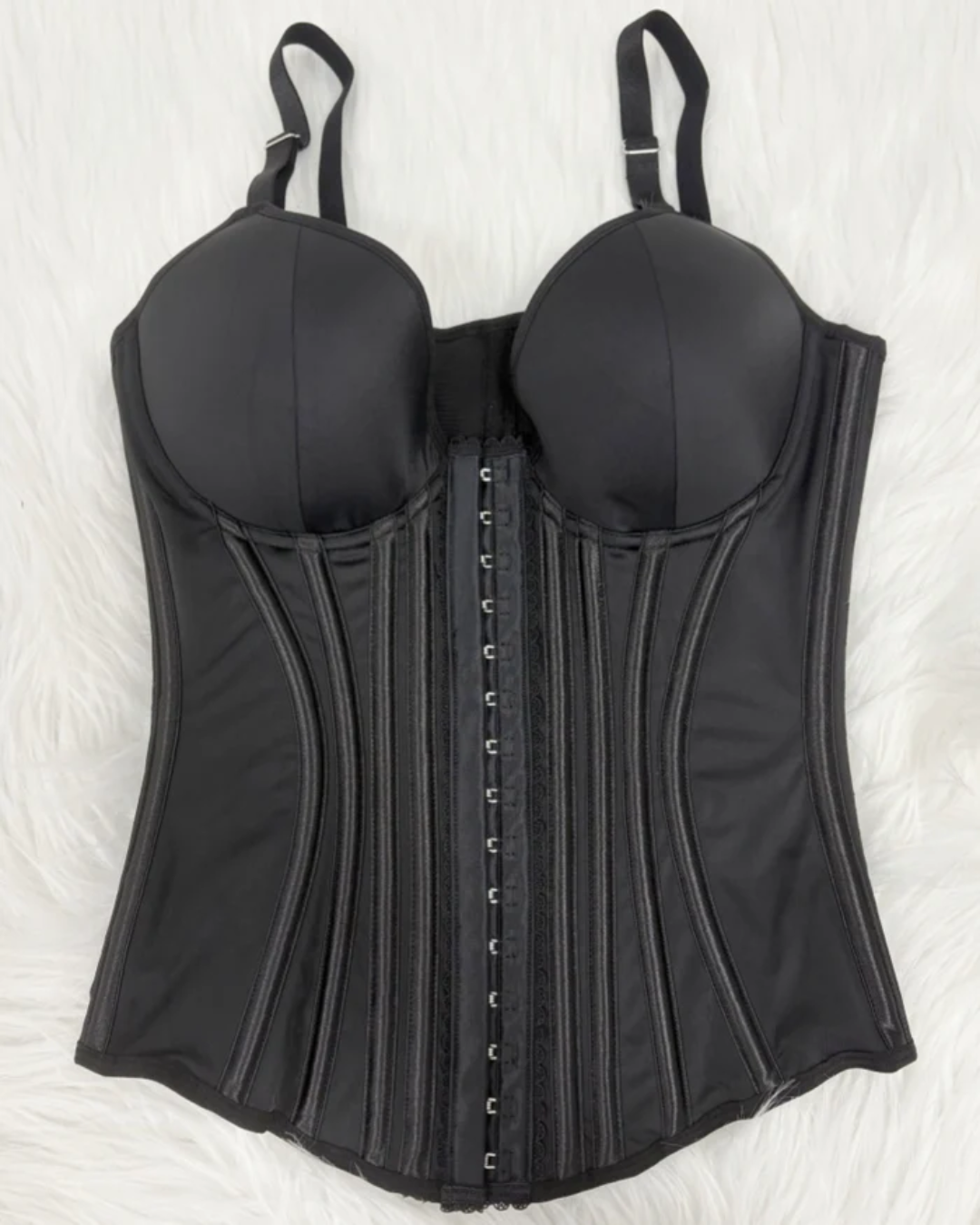 Cinta colombiana estilo espartilho com reforço para maior controlo abdominal