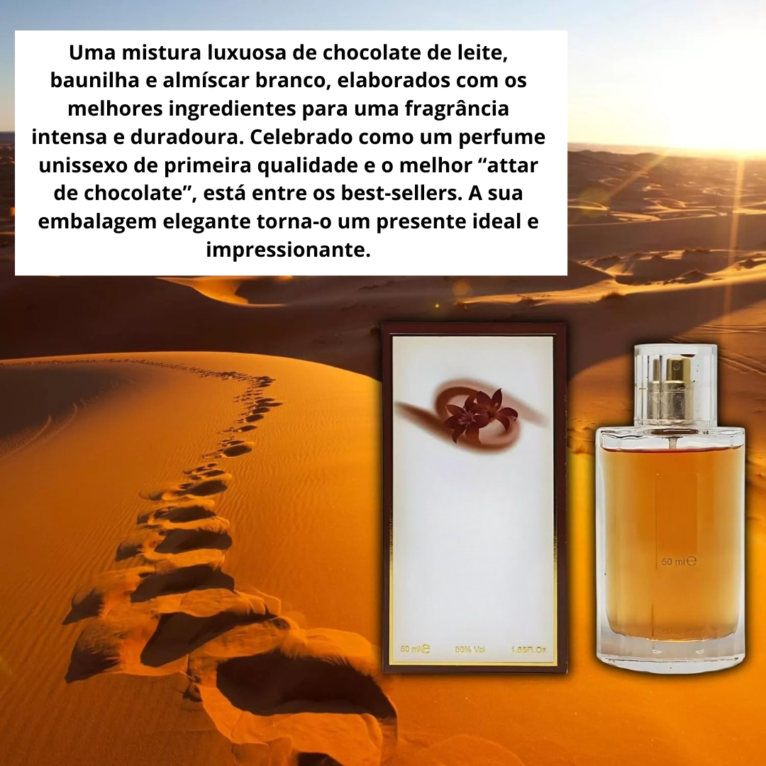 Perfume Feminino com Aroma a Chocolate e Baunilha 50 Ml