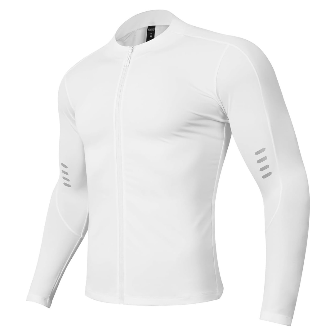 Casaco desportivo com fecho de correr para homem