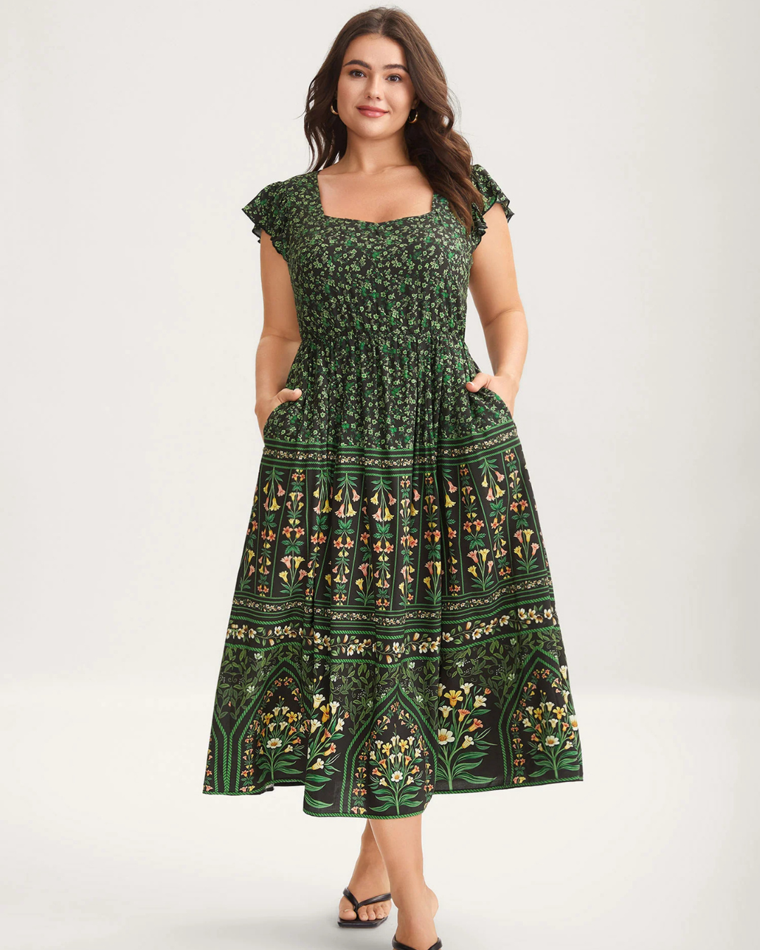 Vestido comprido Boho Chic