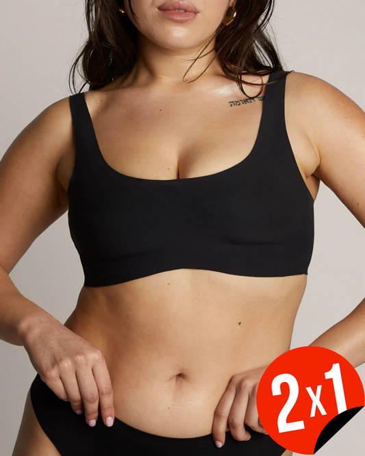 Soutien sem aros e push-up (OFERTA 2X1)