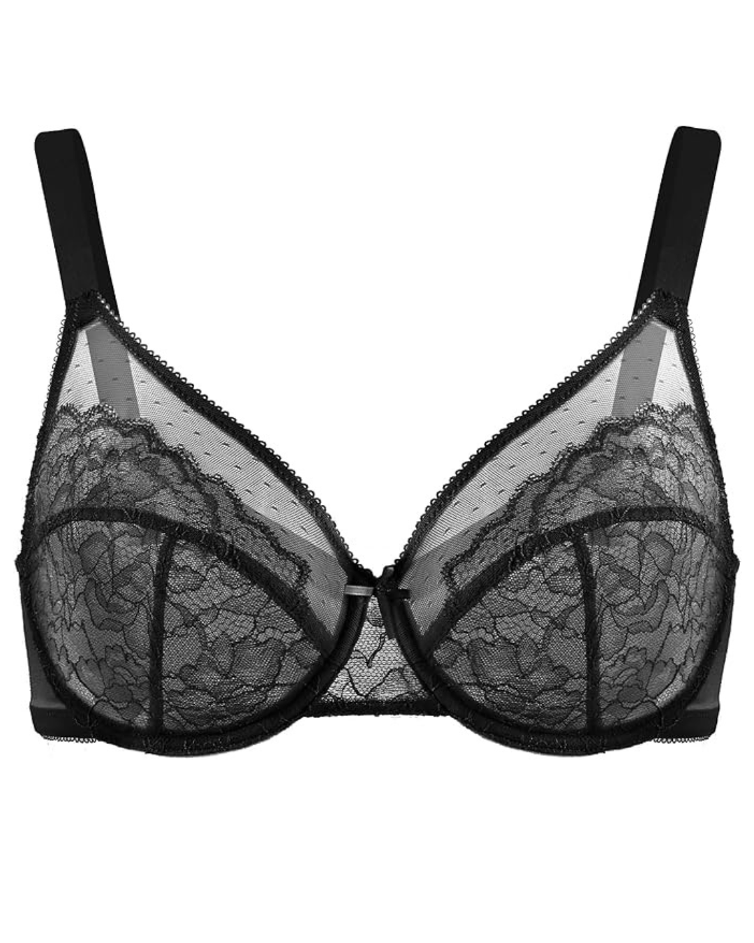 Soutien de Mulher com Aros em Renda Floral e Sem Almofada (OFERTA 2X1)