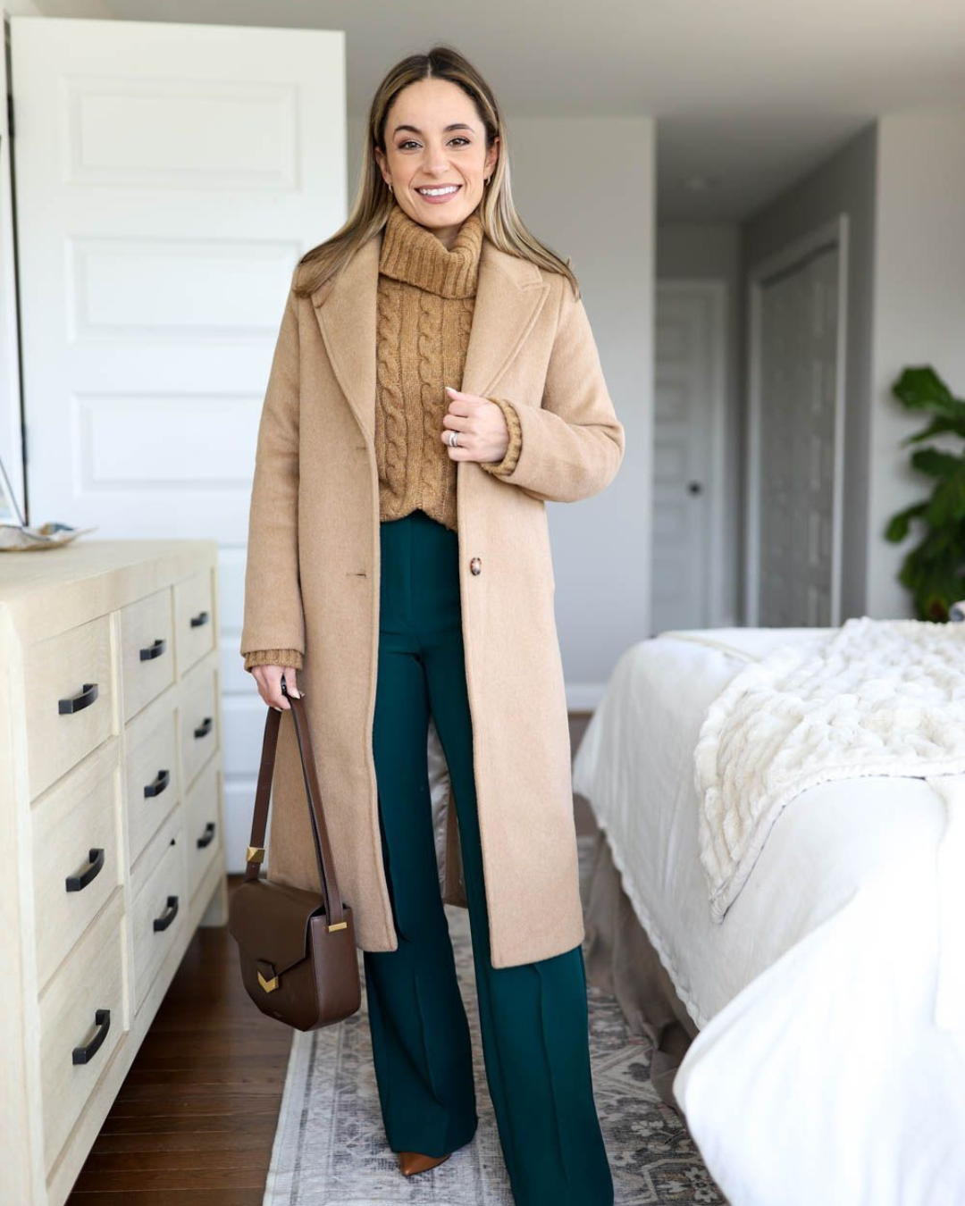 Casaco longo casual para mulher