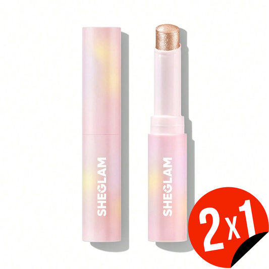 Brilho em Barra 3 em 1 Sombra Iluminadora ou Batom de Longa Duração (OFERTA 2X1)