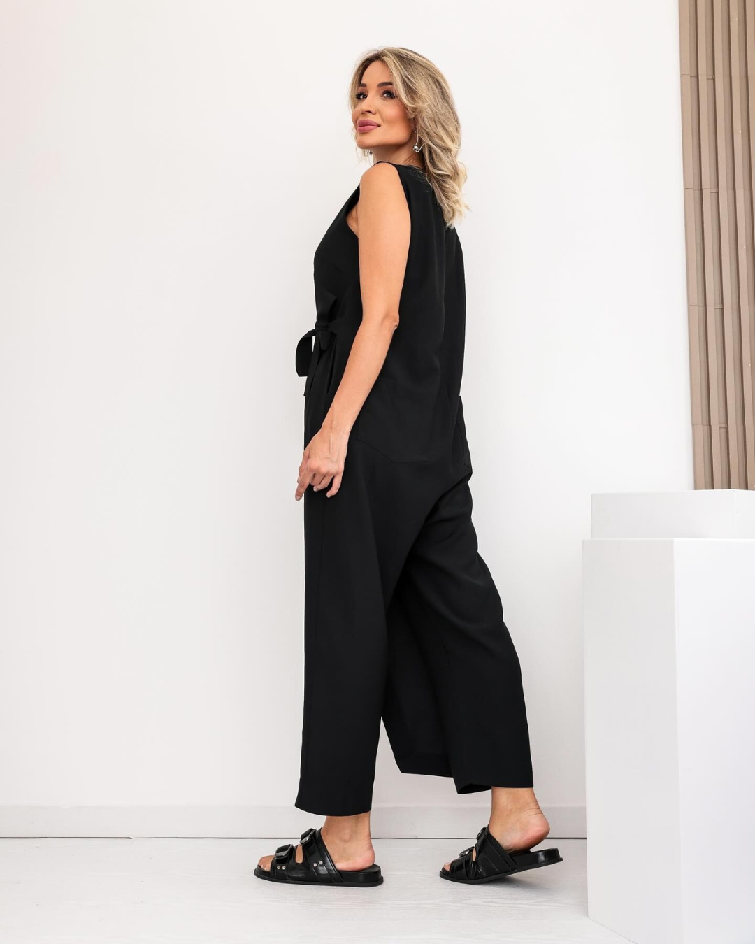 Macacão de linho leve