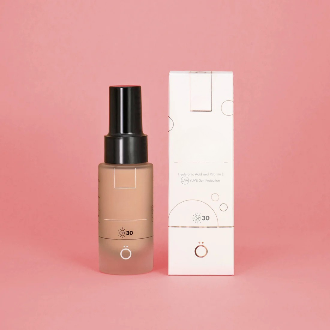 Sérum Iluminador com Base e Protetor Solar SPF 30 para um Acabamento Radiante (OFERTA 2X1)