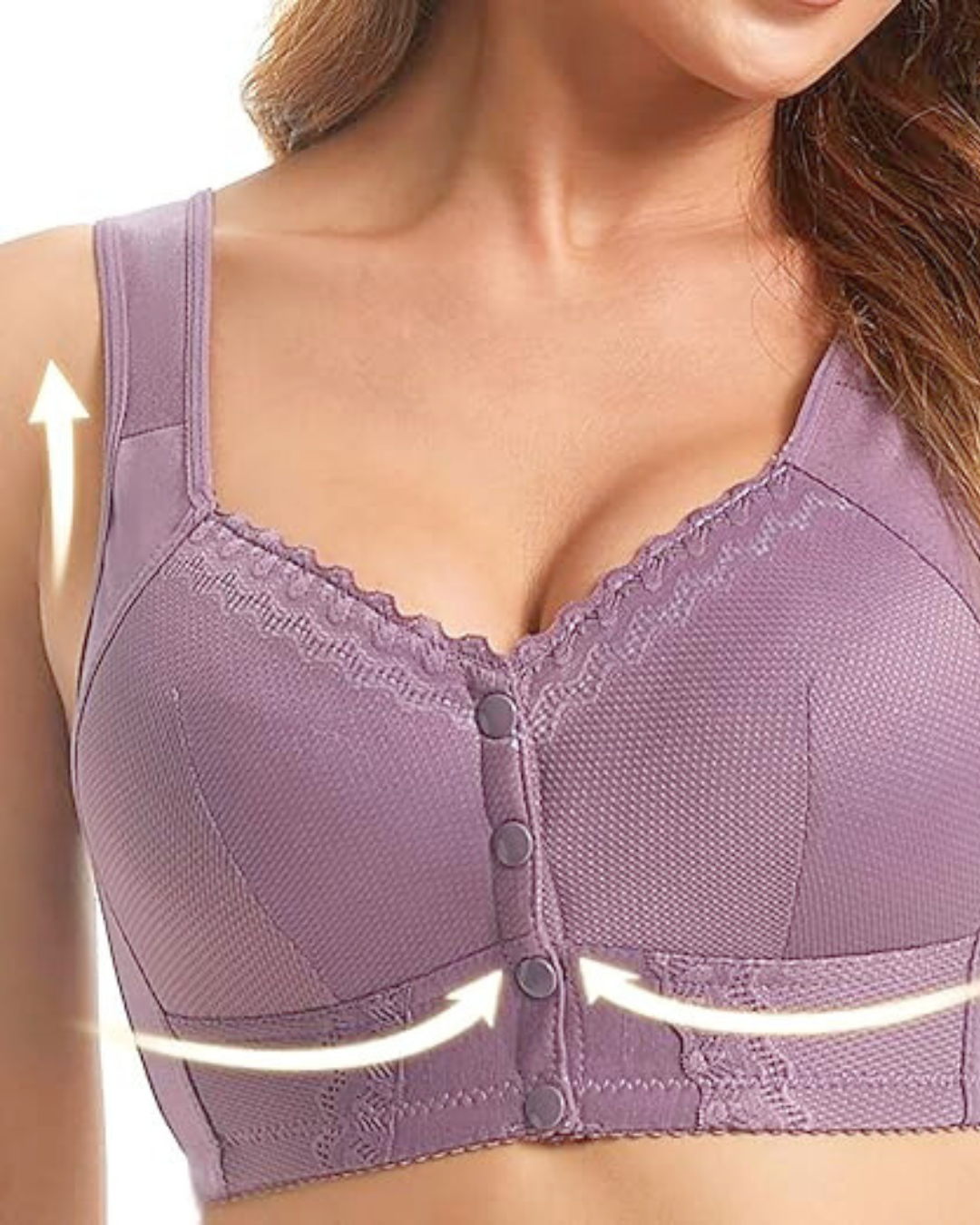 Soutien com Fecho Frontal Apoio e Conforto Durante todo o Dia