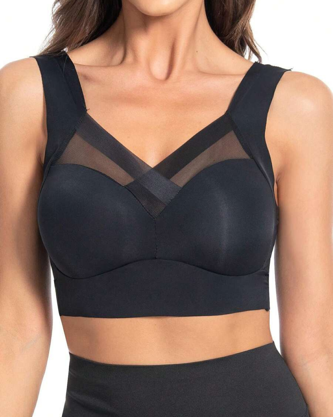 Sutiã sem Aro com Efeito Modelador e Alta Sustentação (OFERTA 2X1)