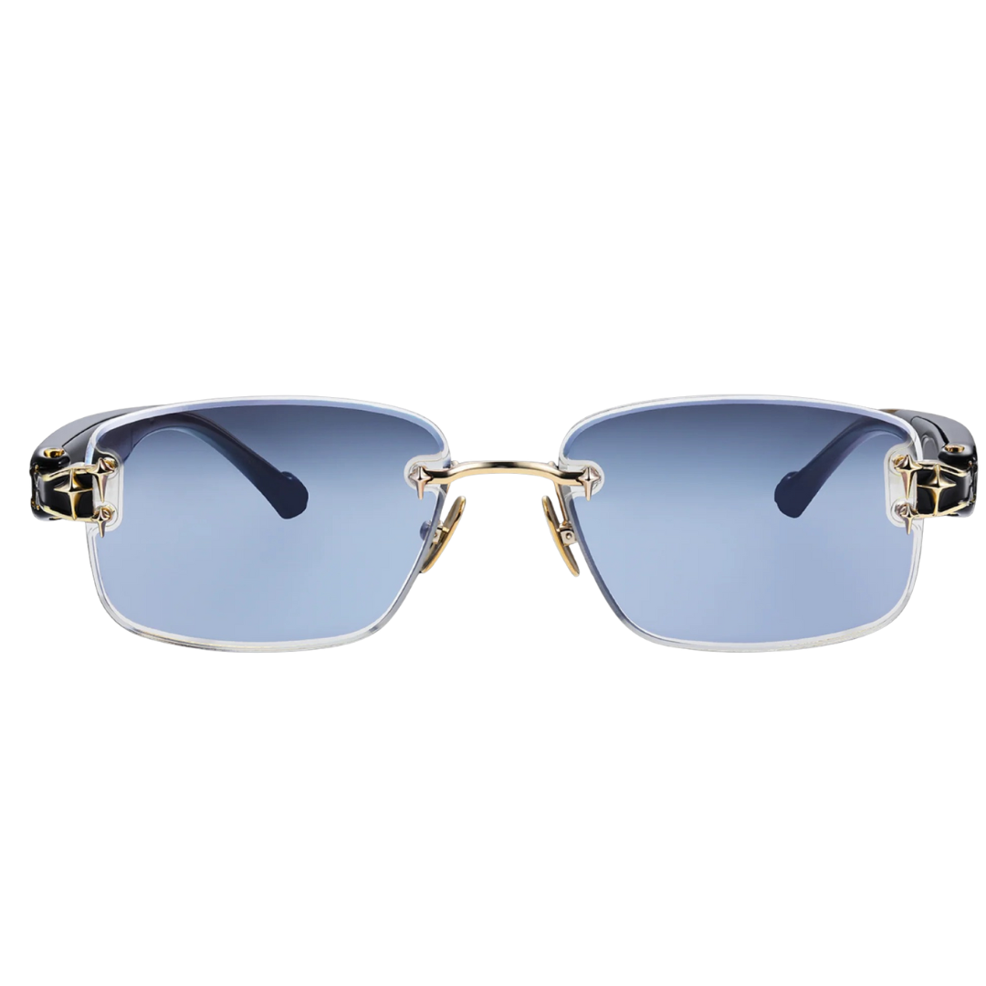 Óculos de sol coloridos com receita médica