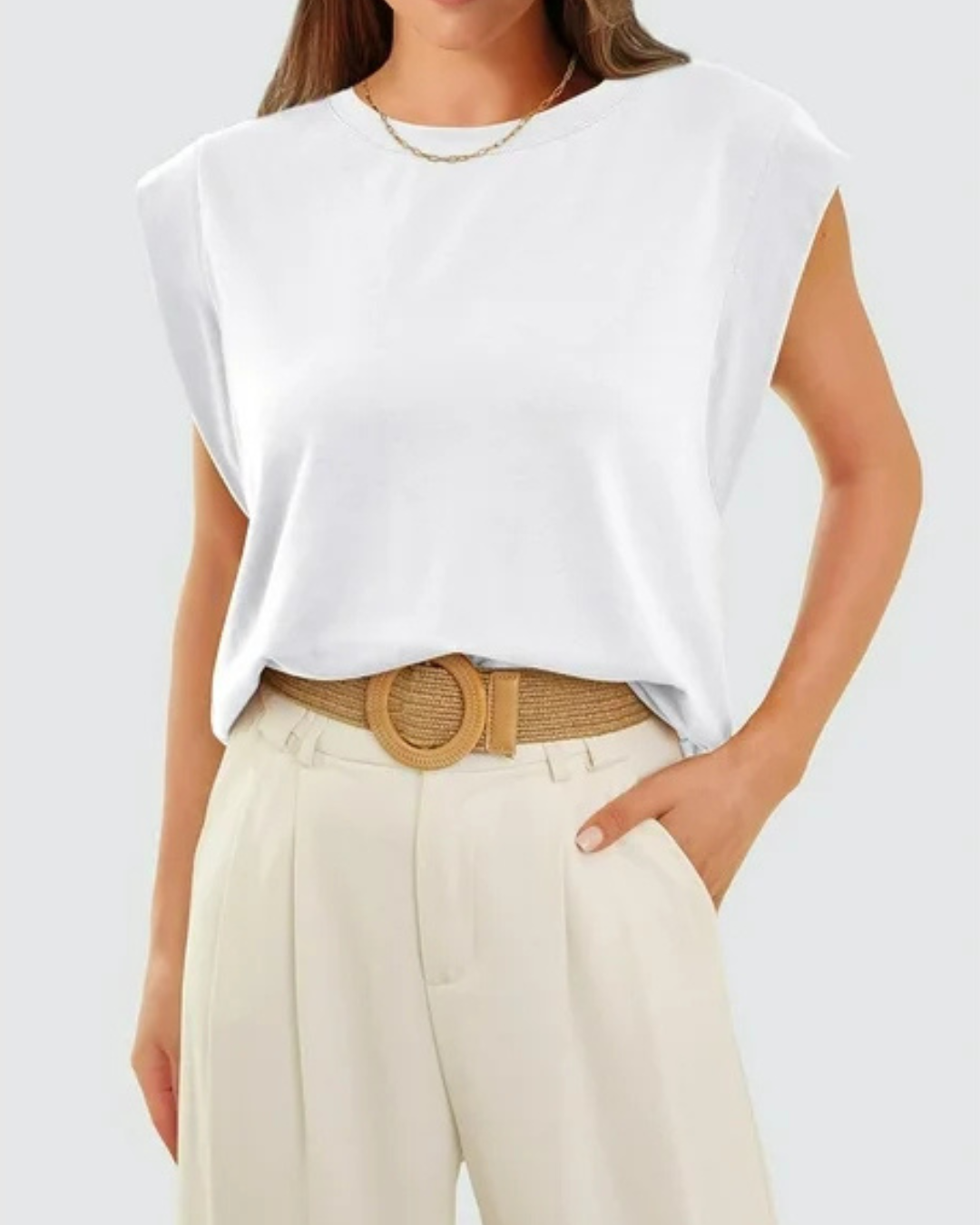 Camisolas sem mangas e folgadas para Mulher