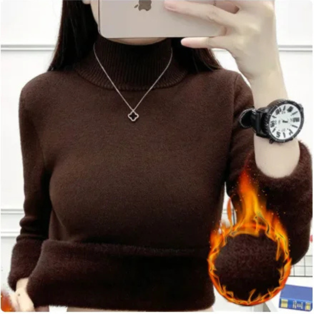 Pulôver Térmico de Lã para Mulher