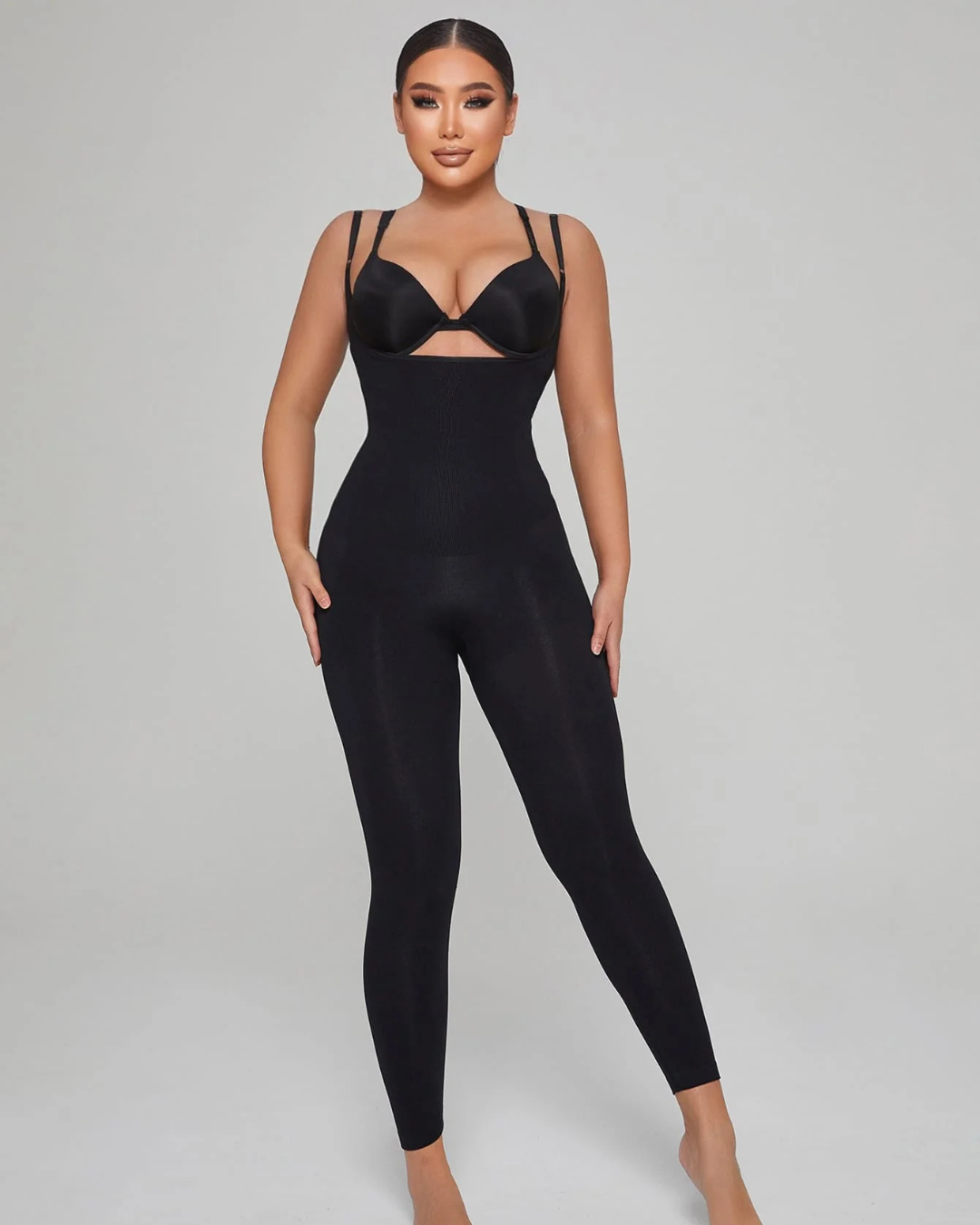 Modelador de Corpo Inteiro com Controlo da Barriga, Aumento das Nádegas e Adelgaçamento das Coxas