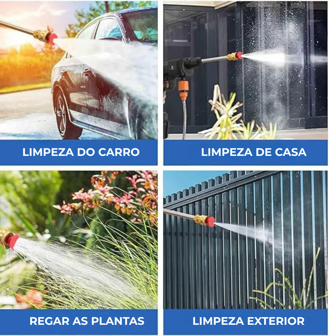 Pistola de limpeza de alta pressão