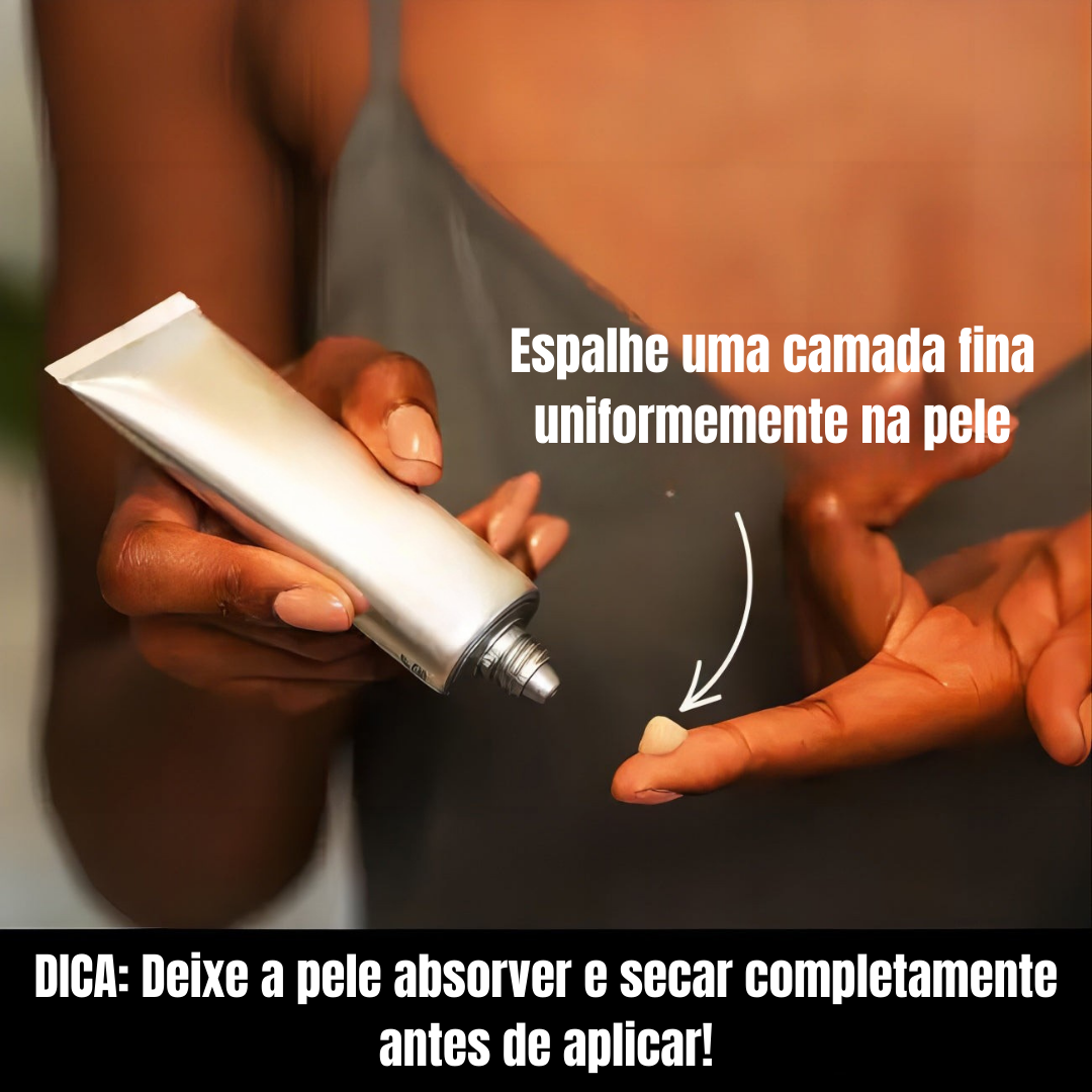 Creme Tensor Instantâneo para o Rosto com Efeito Reafirmante e Suavizante para Todos os Tipos de Pele