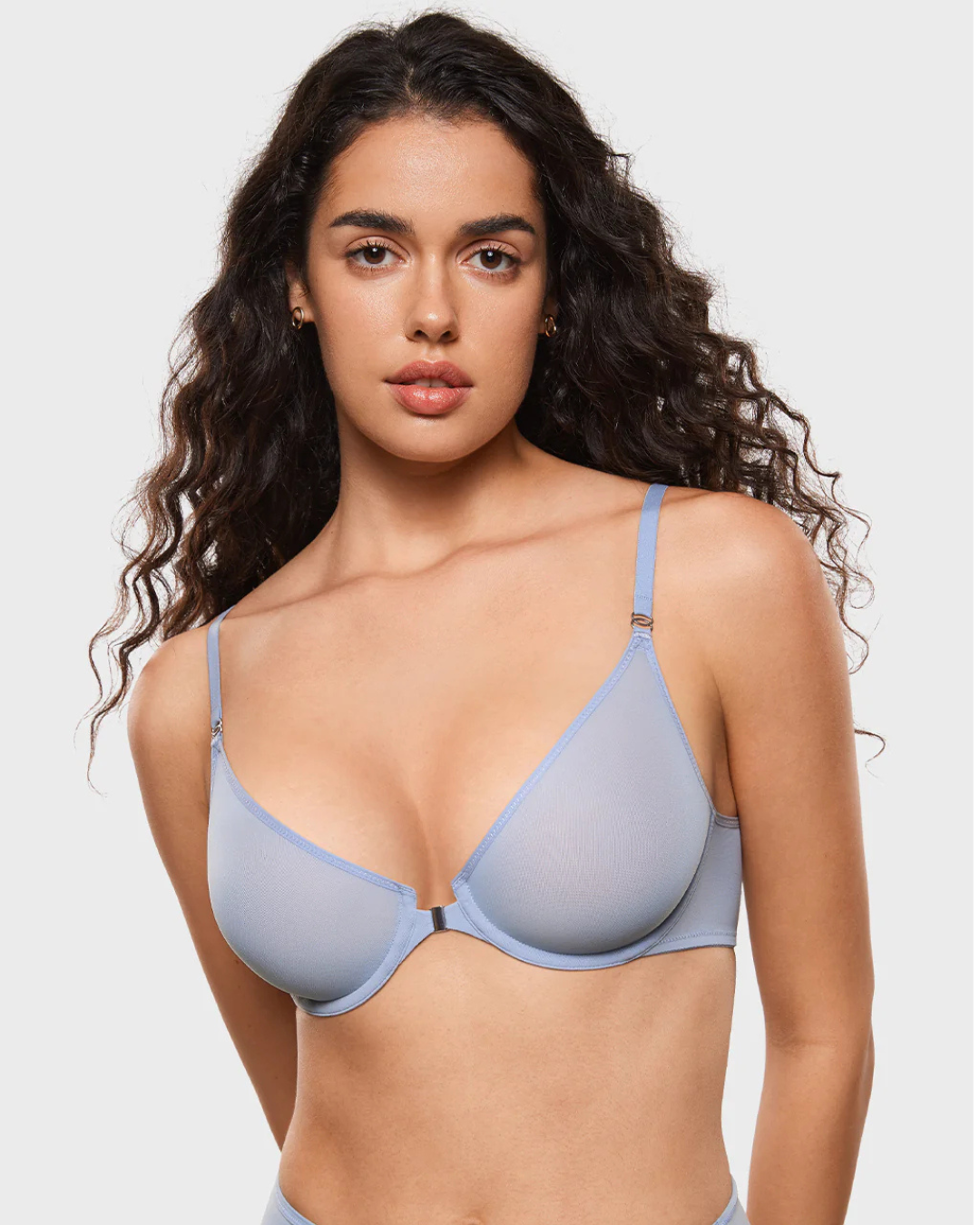 Soutien Transparente com Fecho à Frente (2X1 OFERTA GRÁTIS)