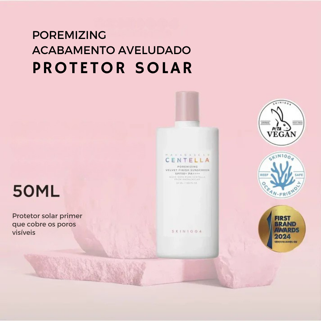 Protetor solar com cor FPS 50+ (EM PROMOÇÃO 2X1)