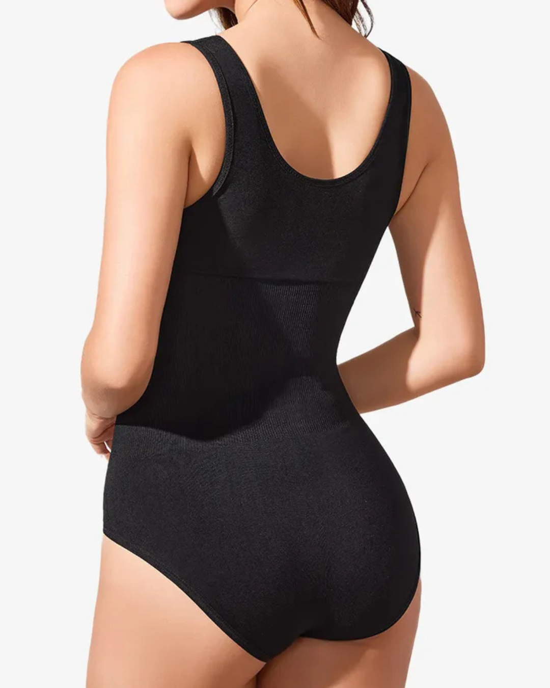 Body sem Costuras com Decote Redondo e Gola Redonda para Mulher