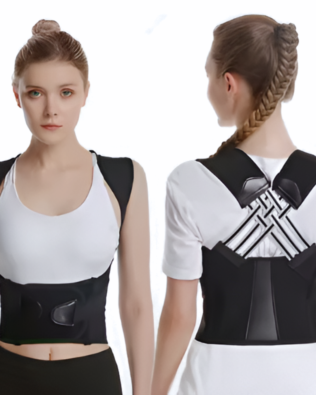 Corretor ergonómico para correção da postura das costas