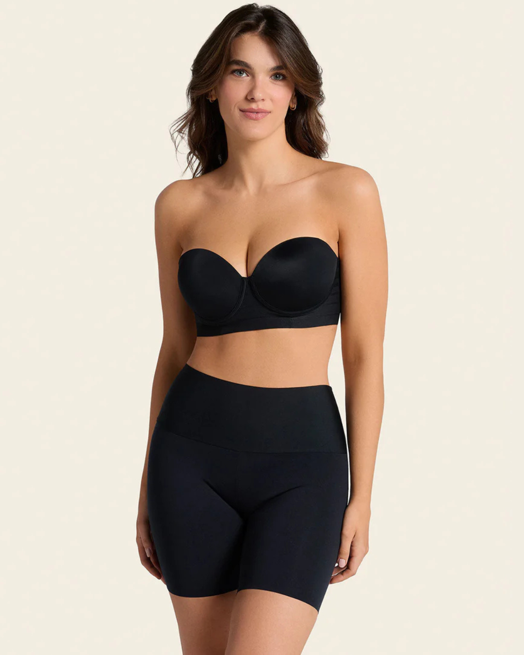 Calções de Modelação com Compressão Moderada e Tiras Antiderrapantes de Alta Tecnologia (OFERTA 2X1)