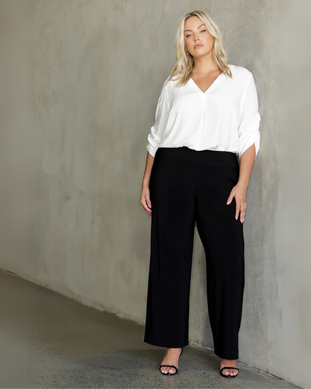 Calças Casuais Leves, Macias e Elásticas para Mulher