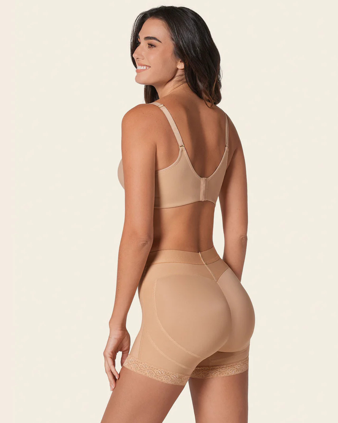 Calções Modeladores de Cintura Média que Realçam as Nádegas (OFERTA 2X1)