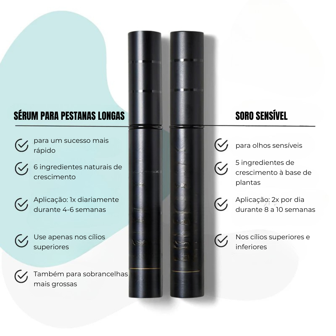 Sérum para pestanas e sobrancelhas mais longas (OFERTA 2X1)