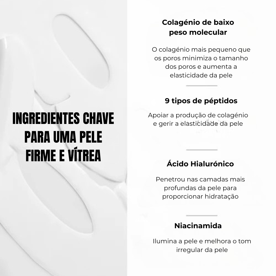 Máscaras Faciais com Colagénio Orgânico (EM PROMOÇÃO 2X1)