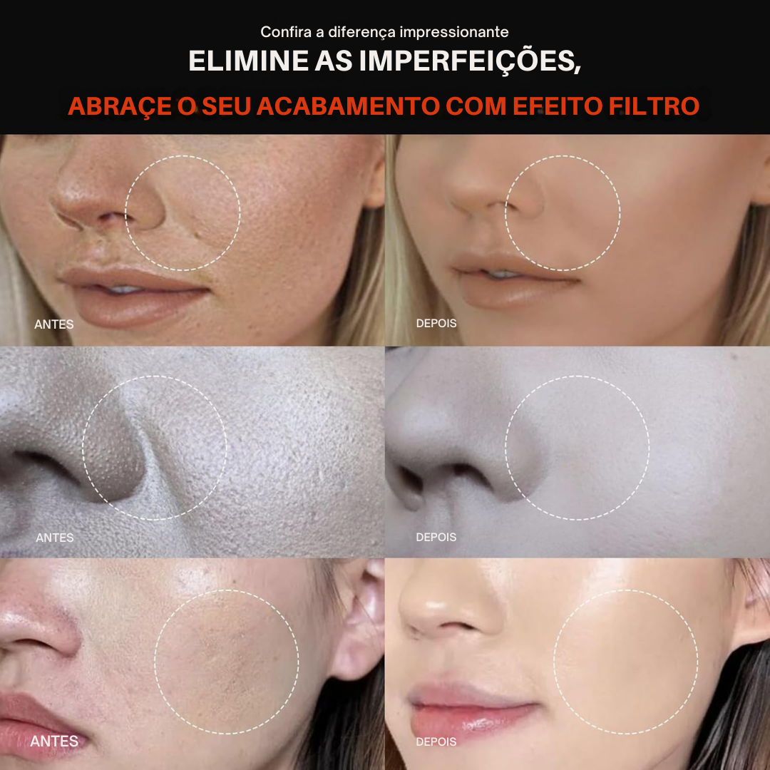 Serum em ampola com colostro minimizador de poros e luminosidade intensa (EM PROMOÇÃO 2X1)