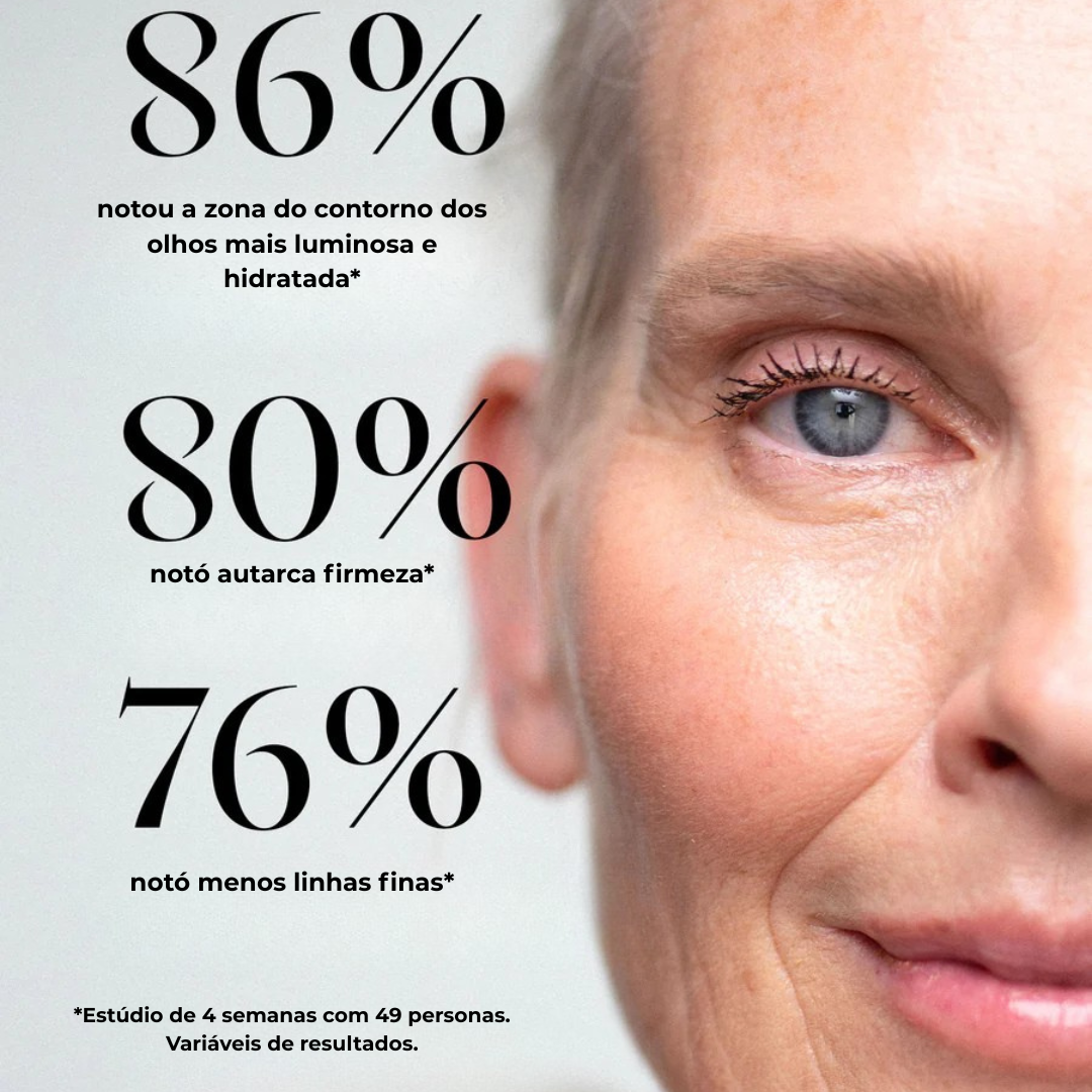 Sérum para o Contorno dos Olhos com Vitamina C + Ácido Hialurónico