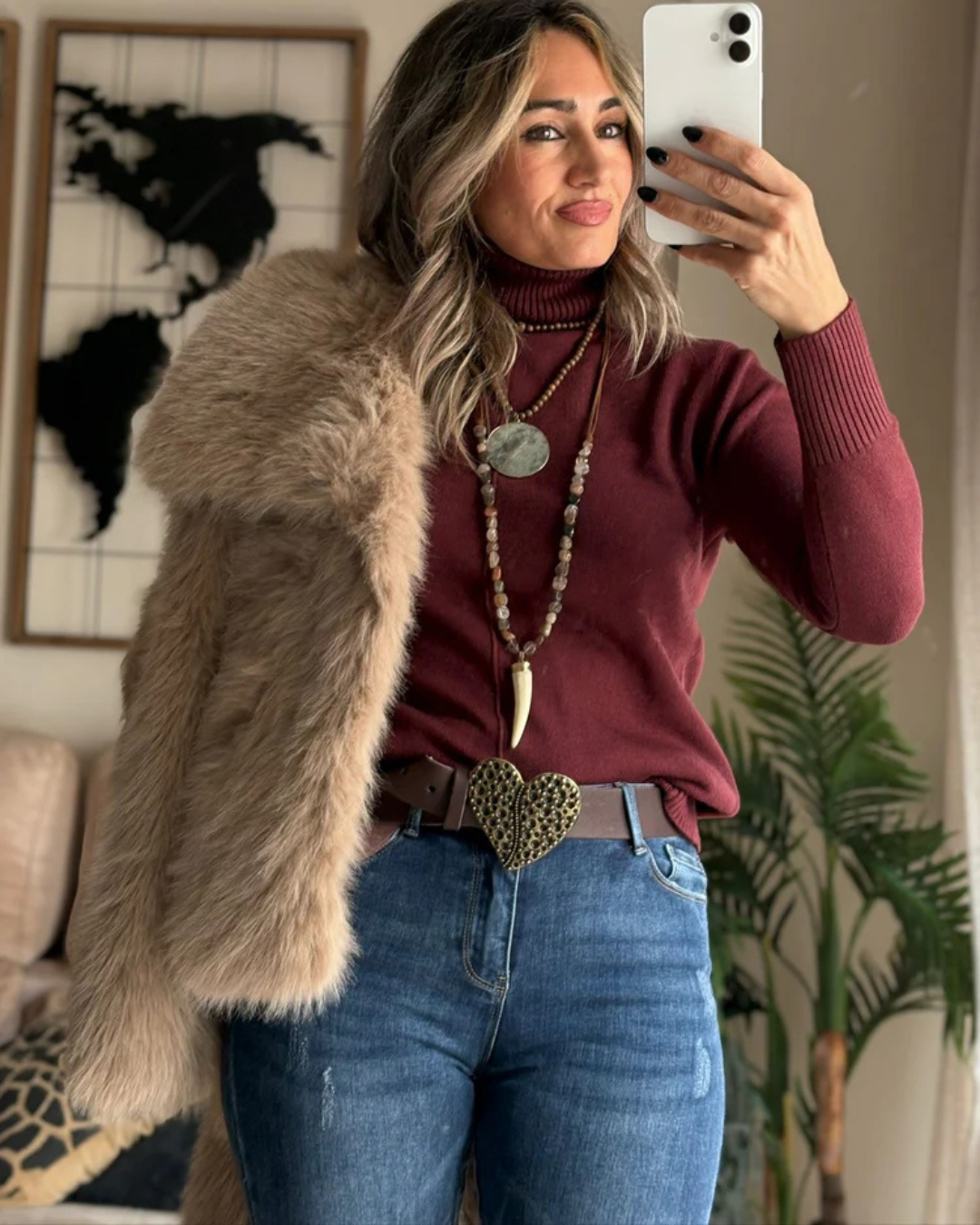 Calças justas casuais para mulher