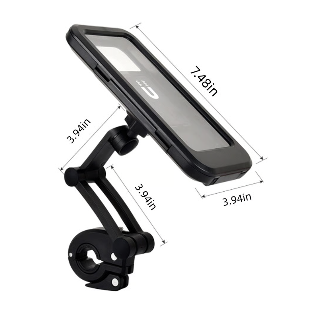 Suporte para telemóvel à prova de água para utilização em bicicletas e motas (2X1 OFERTA)