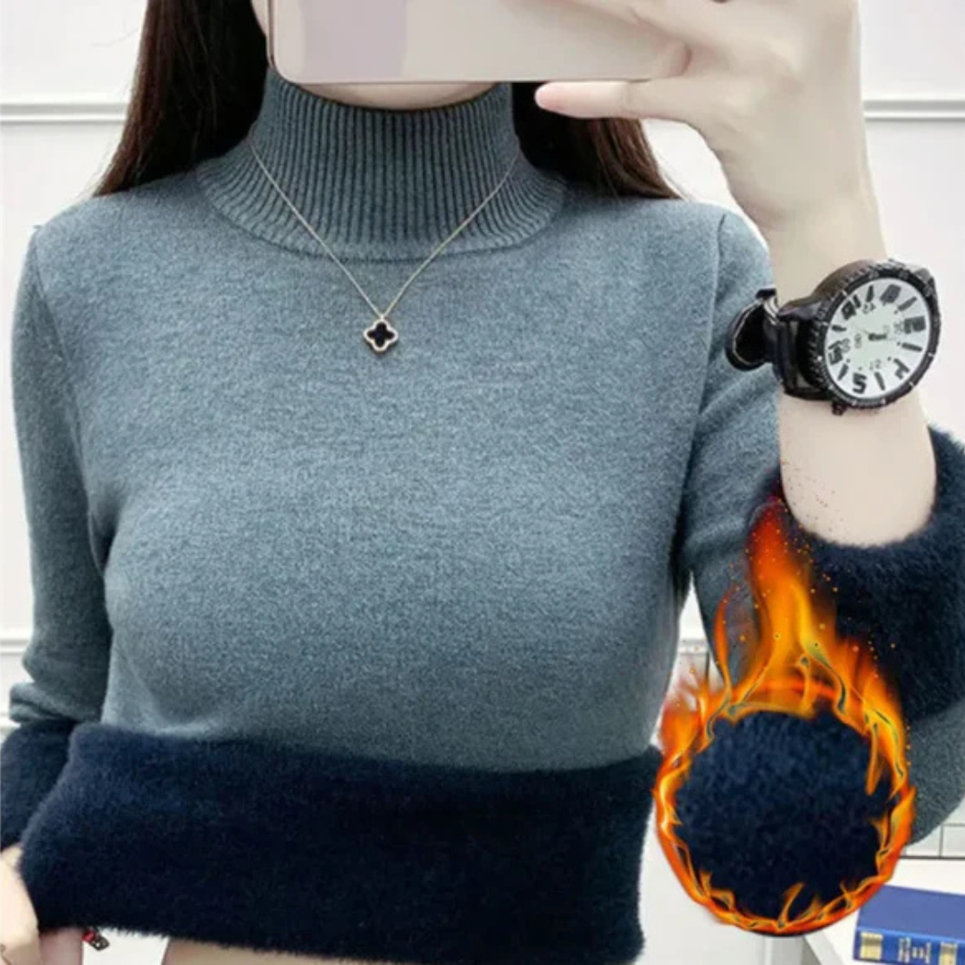 Pulôver Térmico de Lã para Mulher