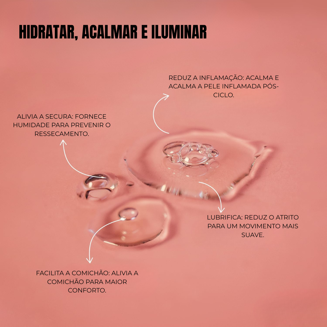 Óleo reparador natural para o cuidado íntimo feminino (EM PROMOÇÃO 2X1)