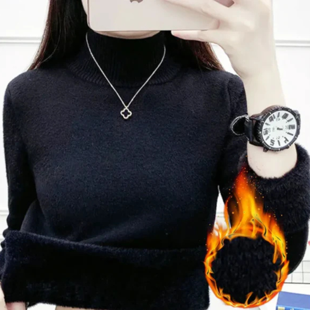 Pulôver Térmico de Lã para Mulher