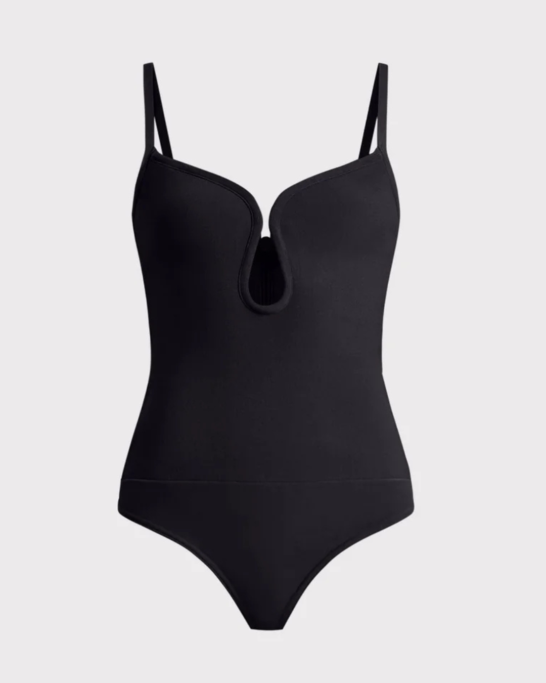 Body Sem Mangas com Decote em Forma de Coração