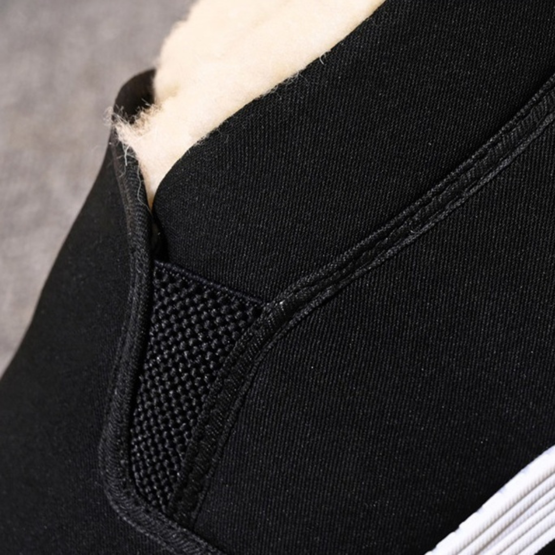 Sapatos Ortopédicos Confortáveis e Fáceis de Calçar com Felpa©