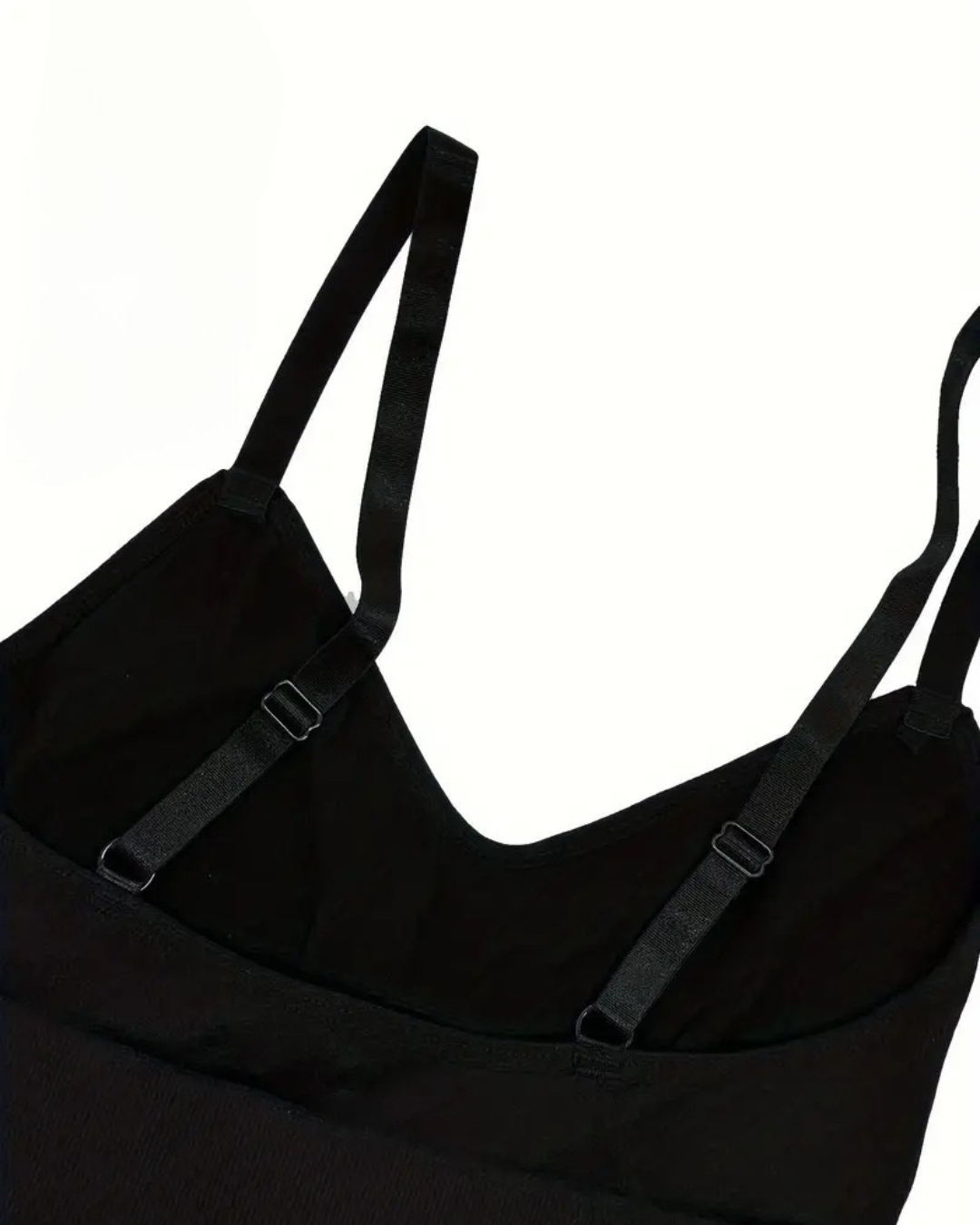 Body Elástico de Corpo Inteiro com Controlo da Barriga e Cintura Alta, Sem Costuras