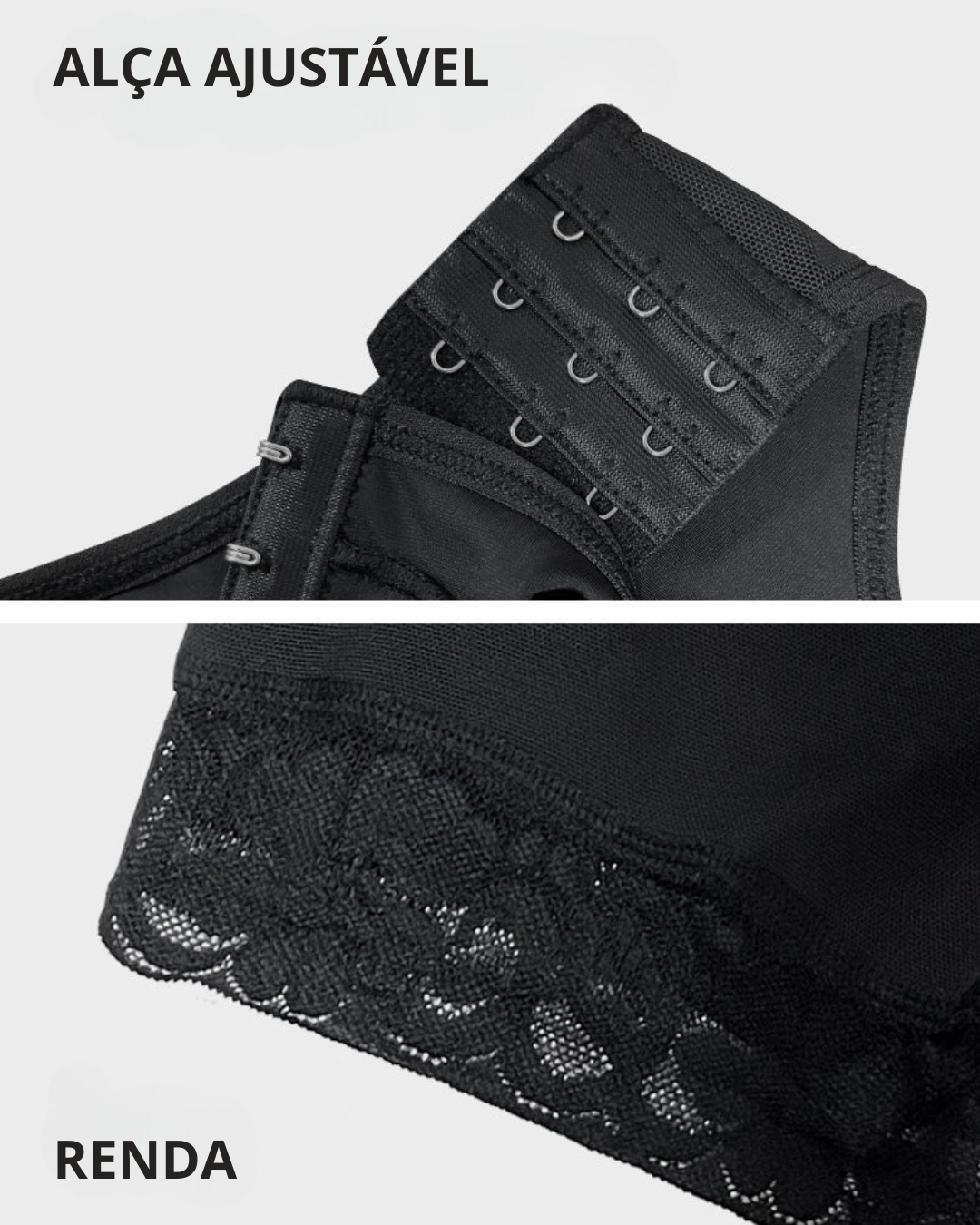 Modelador de Corpo de Tamanho Grande para Mulher