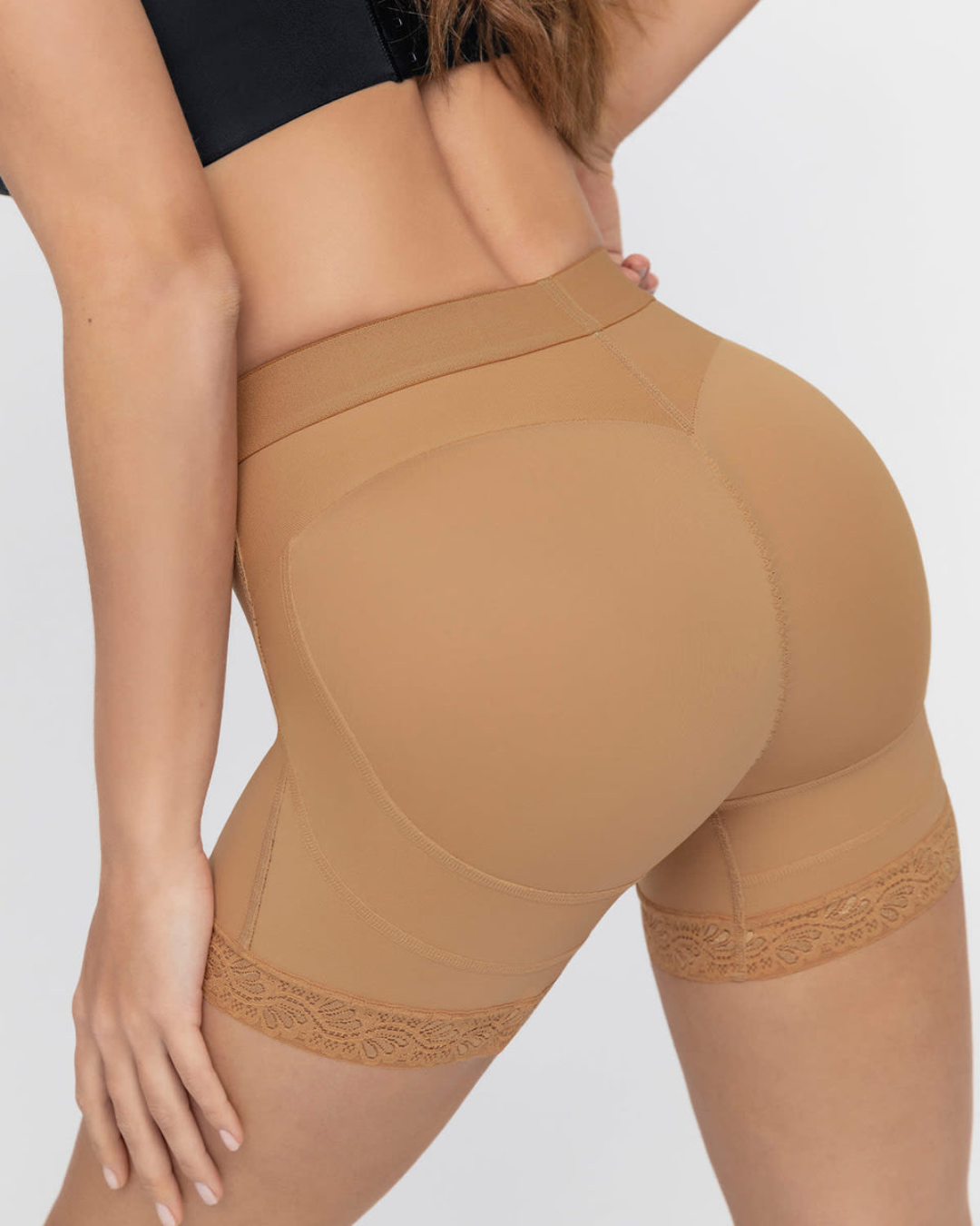 Calcinha Modeladora Tipo Short Controlo da Barriga e Elevação das Nádegas (OFERTA 2X1)