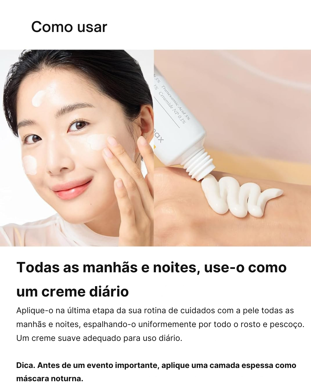 Creme Anti-manchas Pore+: Hidratante, Não Irritante e Redutor de Poros (EM PROMOÇÃO 2X1)