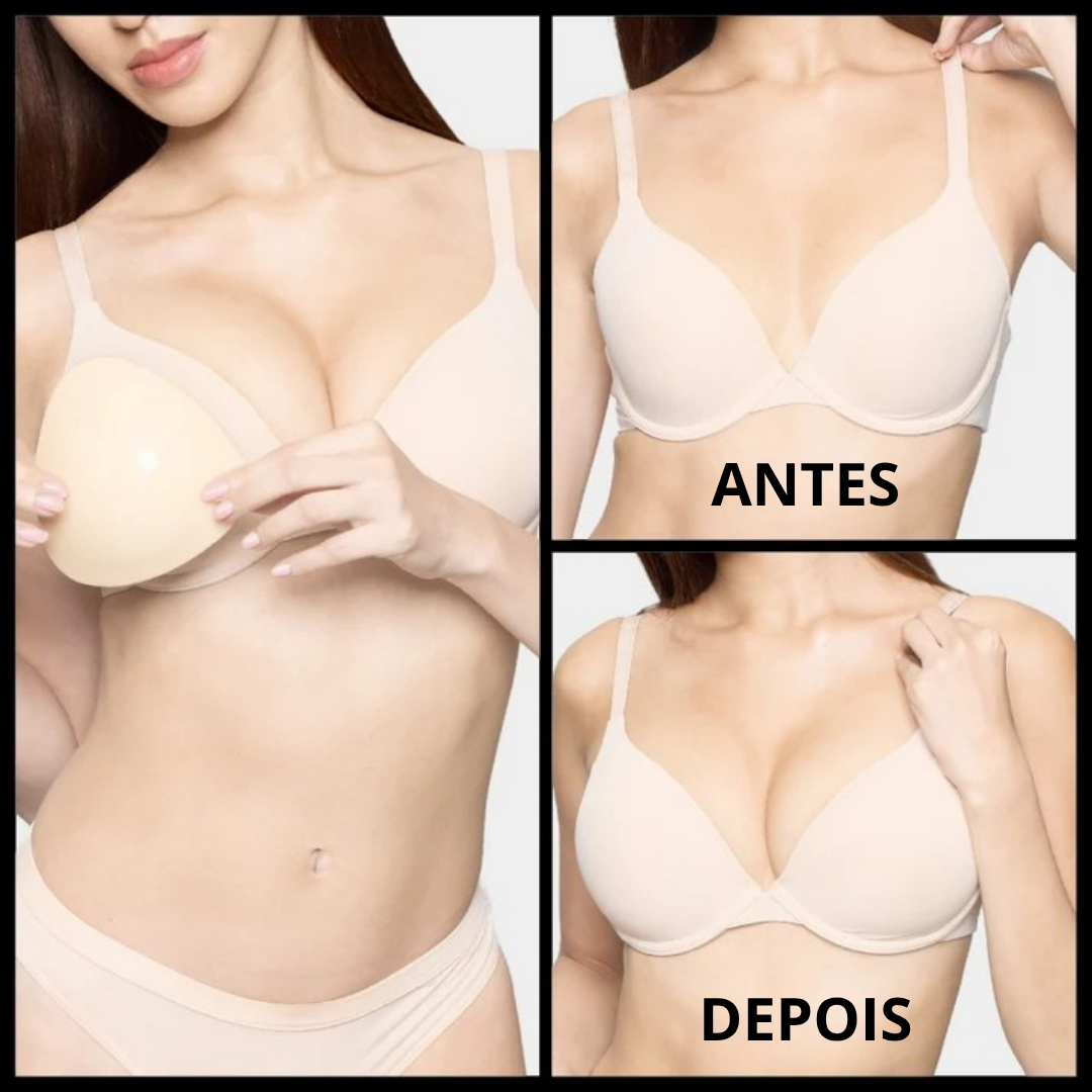 Inserções reutilizáveis e auto-adesivas com Push-up para aumentar o peito (OFERTA 2X1)