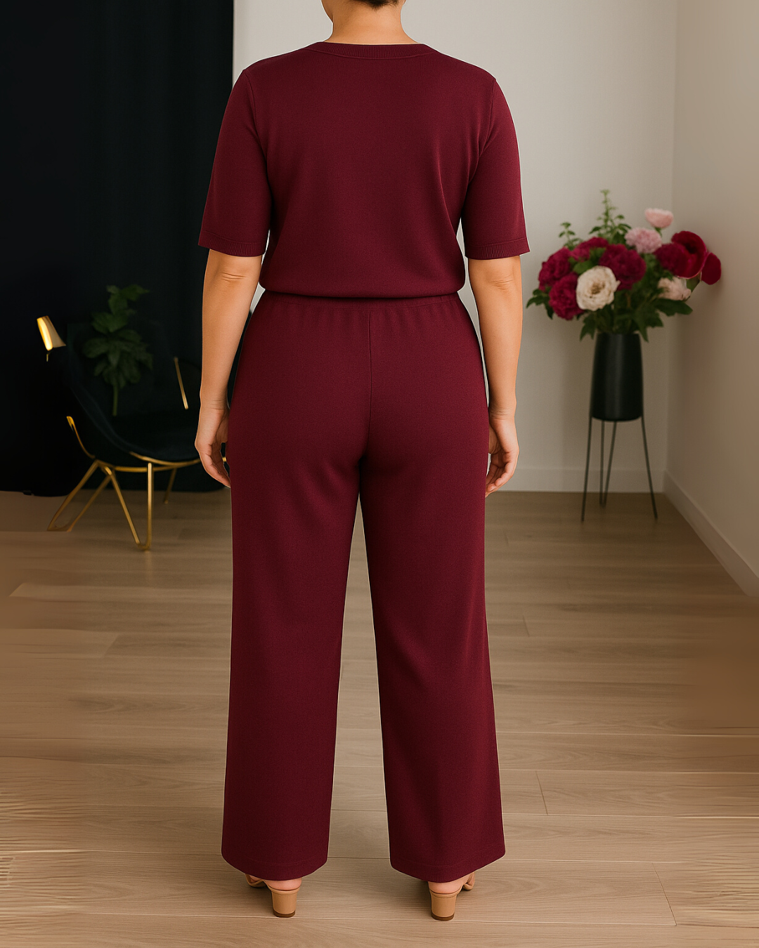 Conjunto de 3 Peças Elegante e Versátil para Mulher