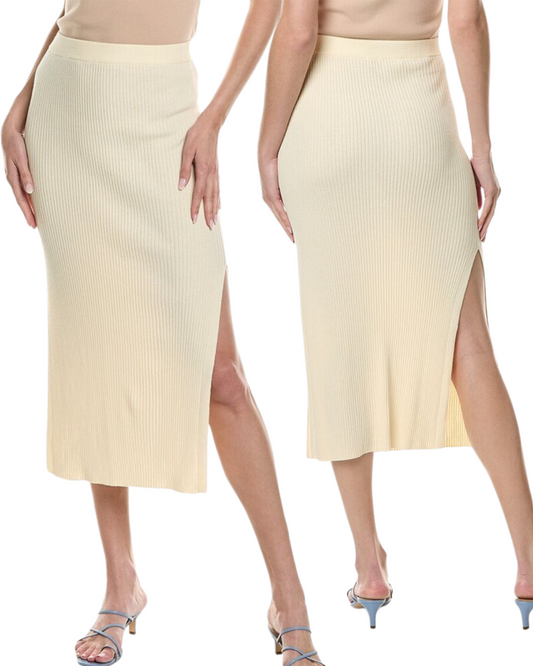 Saia Maxi de Lã Elegante para Mulher