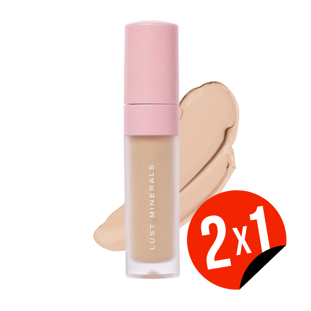 Corretor Líquido de Alta Cobertura com Acabamento Natural e Textura Ligeira (OFERTA 2X1)