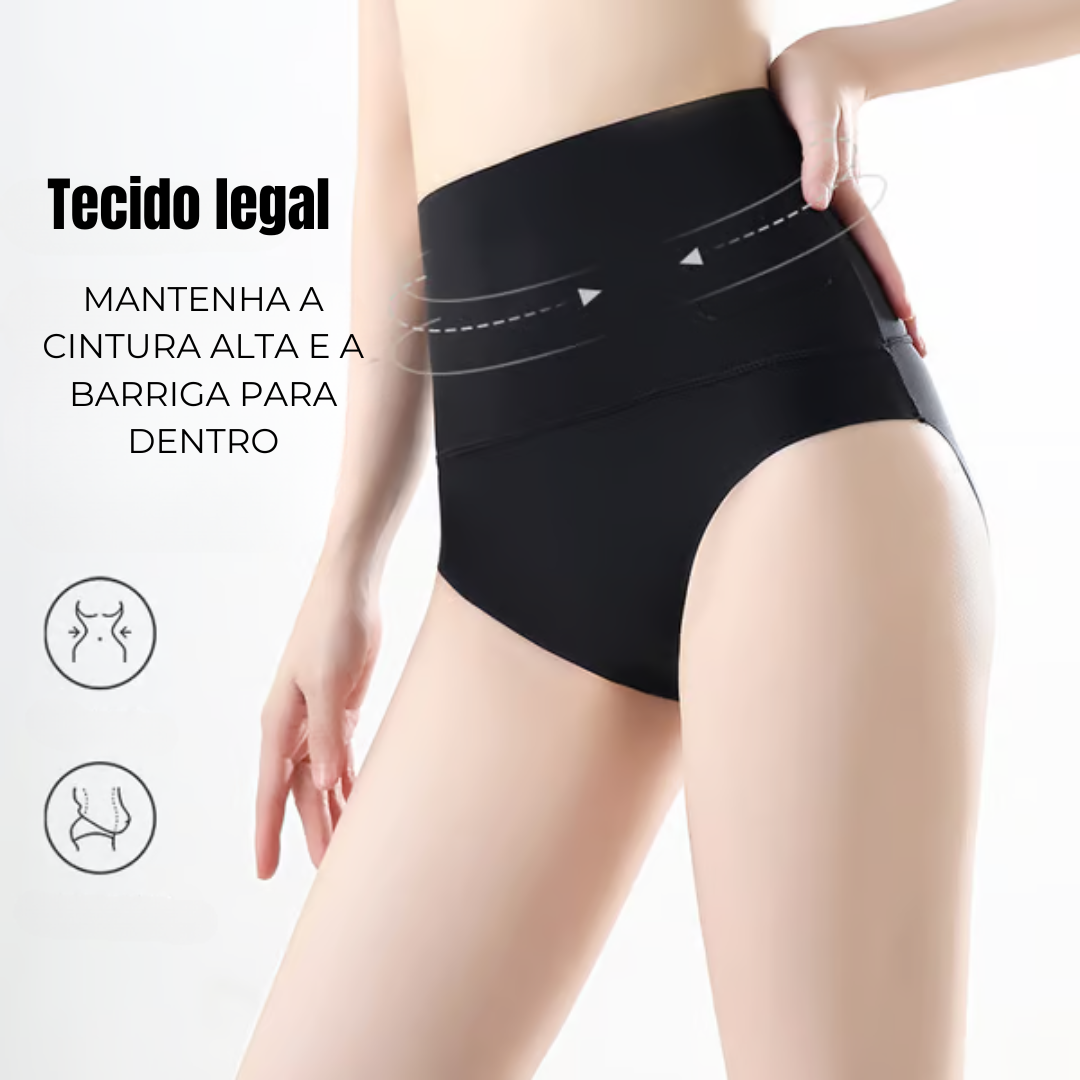 Calcinhas de Controlo da Barriga para Mulheres de Cintura Alta (OFERTA 2X1)