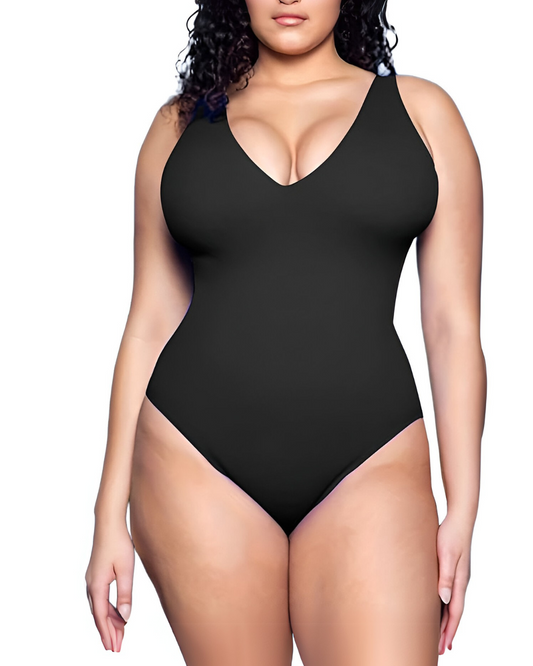 Fato de Banho de uma Peça para Modelar o Corpo Com um Design Sofisticado