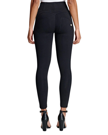 Leggings de Cintura Subida com Fecho de Correr à Frente para Mulher