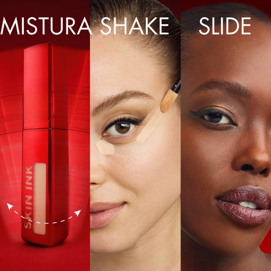 Base de maquilhagem que cuida da sua pele e dura 48 horas sem manchar (EM PROMOÇÃO 2X1)