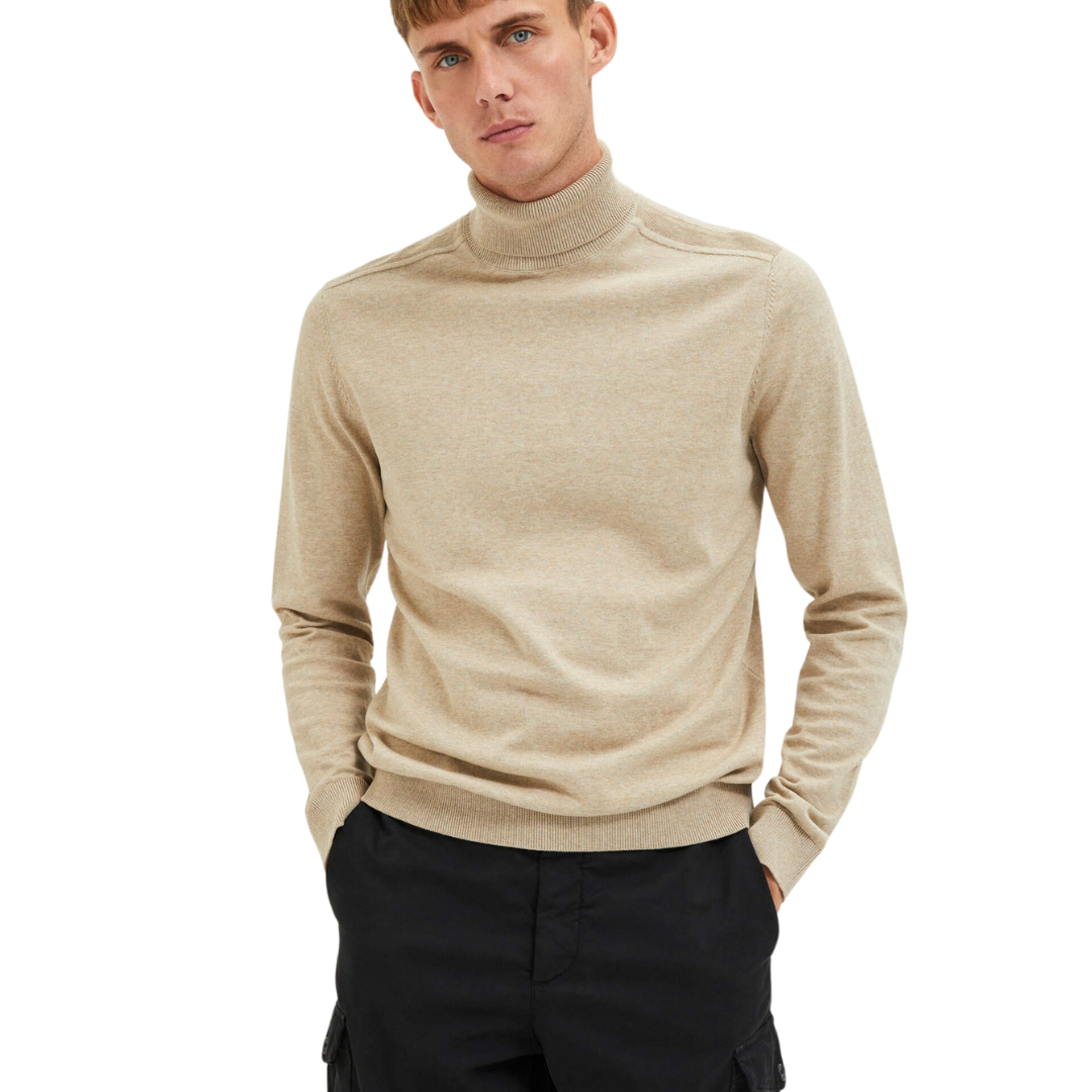 Camisola de Gola Alta para Homem