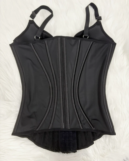 Cinta colombiana estilo espartilho com reforço para maior controlo abdominal